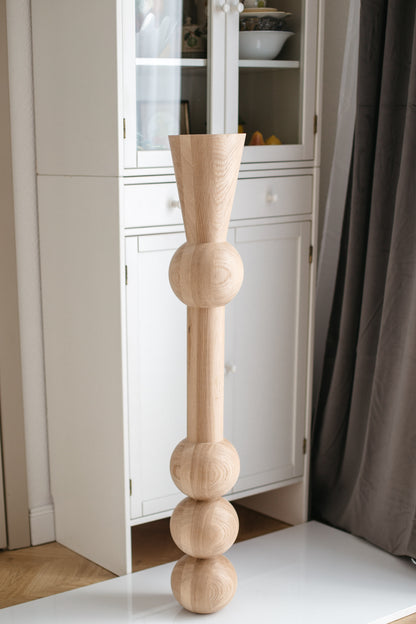 Wooden Table & Bar Legs – Handmade Furniture Legs, Set of 3, H1100 mm
