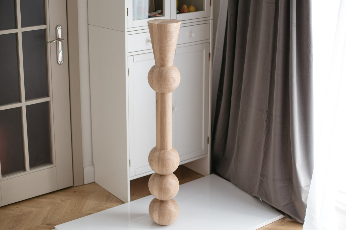 Wooden Table & Bar Legs – Handmade Furniture Legs, Set of 3, H1100 mm